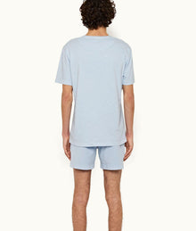 Bulldog Cotton Twill Mid-Length Cotton Twill Shorts | Ice Blue