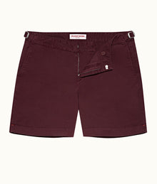 Bulldog Cotton Twill Mid-Length Cotton Twill Shorts | Port