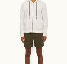 Bulldog Cotton Twill Mid-Length Shorts | Palm