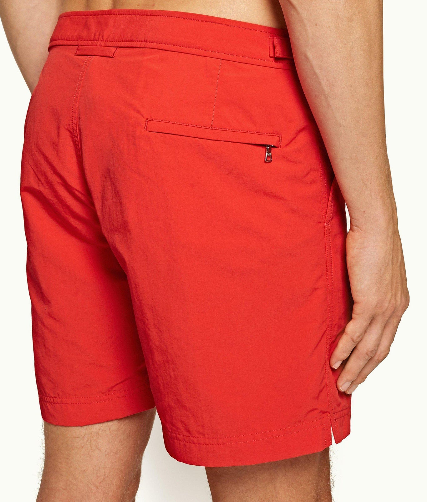 Bulldog Mid-Length Swim Shorts | Rescue Red
