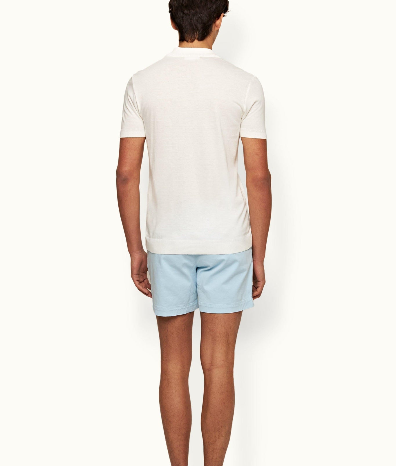 Bulldog Stretch-Cotton Mid-Length Stretch-Cotton Shorts | Island Sky