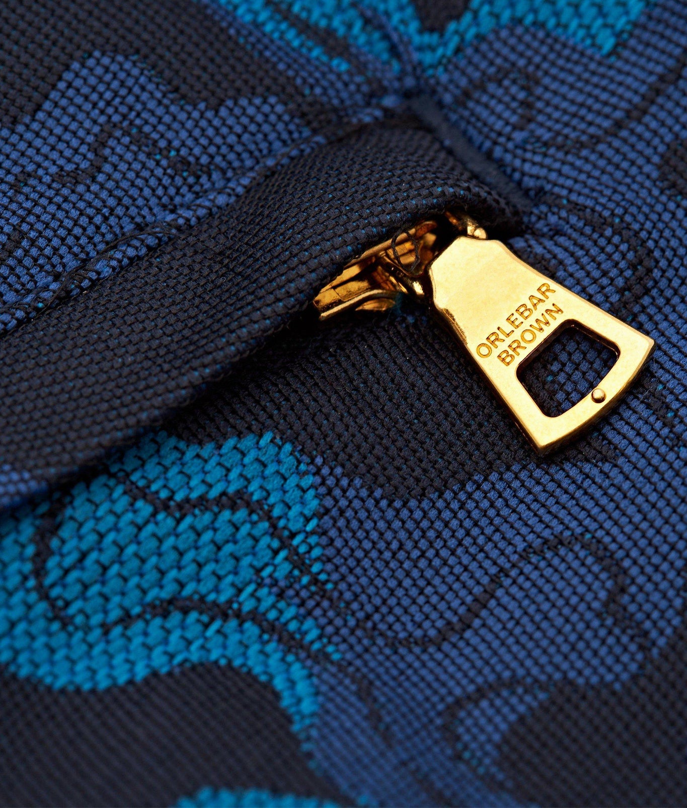 Bulldog X Jacquard Mid-Length Swim Shorts | Dark Sapphire