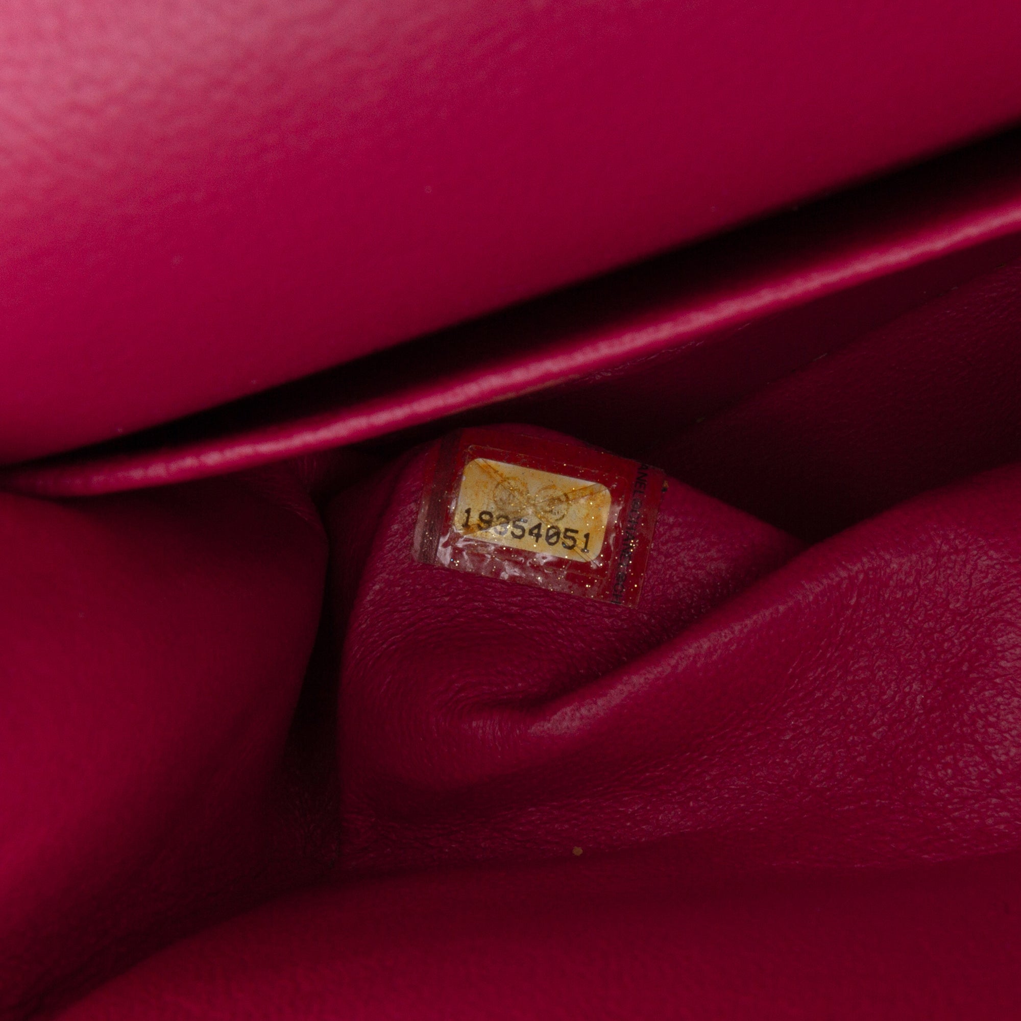 Chanel | Pre-Owned Medium Classic Patent Double Flap | Pink/Strawberry