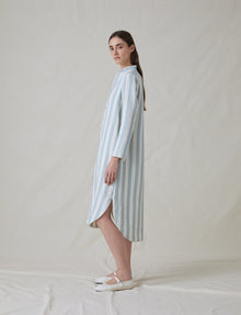 Womens | The New Caftan | Sky Stripe
