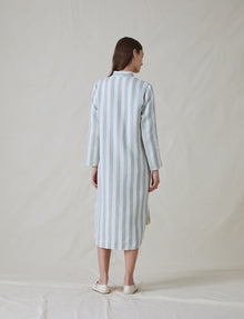Womens | The New Caftan | Sky Stripe