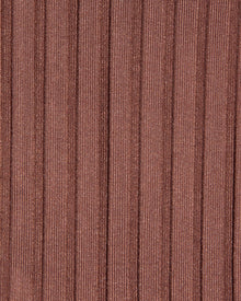 Close-up of a textured brown fabric surface