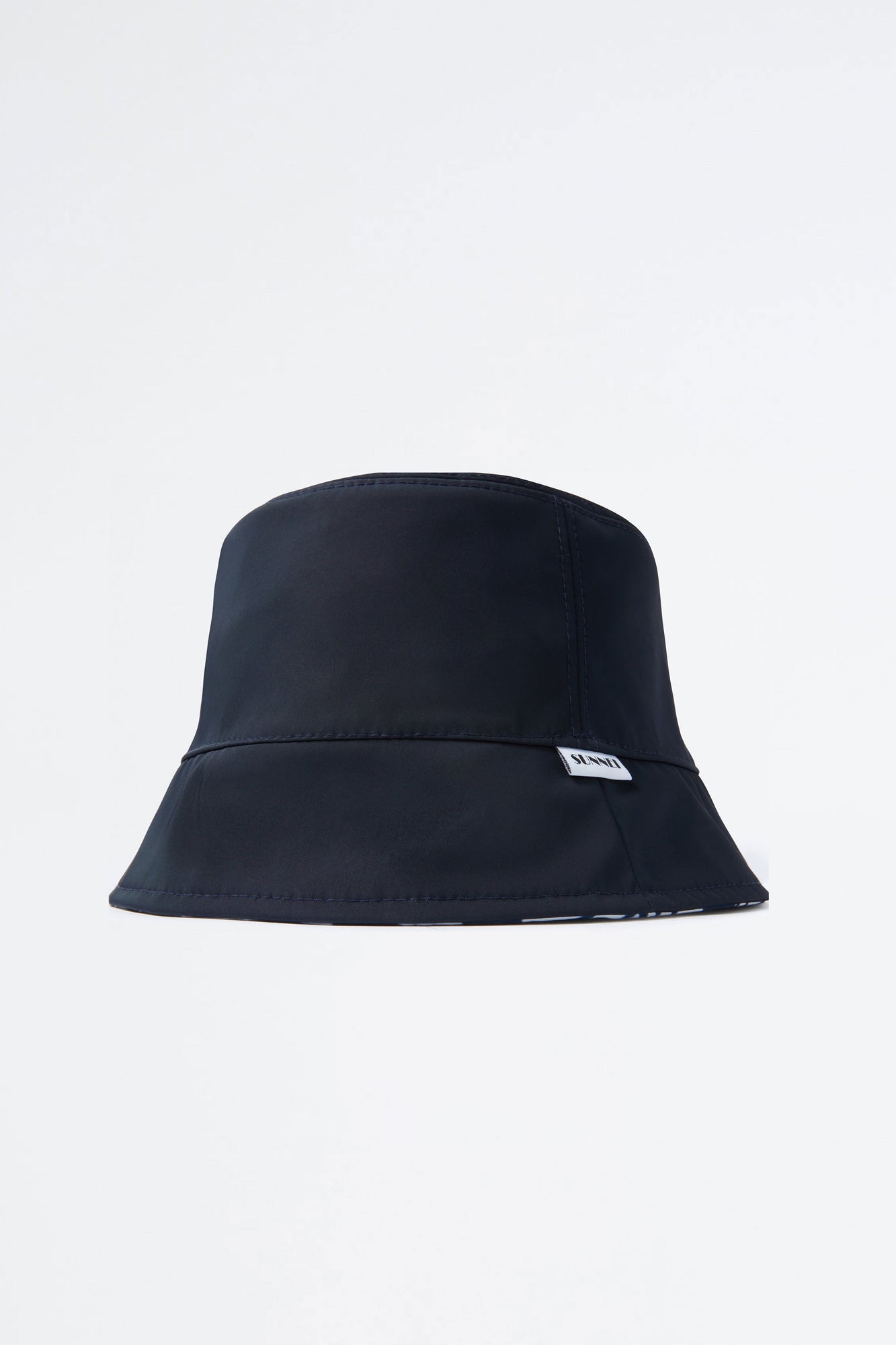 Reversible Logo Bucket Hat | Unisex | Navy x White