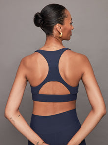Scoop Racerback Bra in Melt | Navy