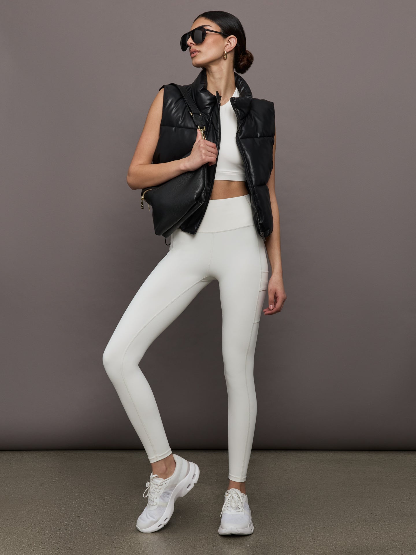 Carbon38 | Open Back Bra in Melt | Cloud Dancer