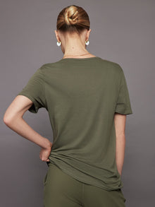 Carbon38 | Short Sleeve Pocket Tee | Olive