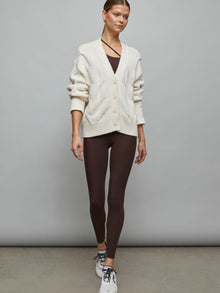 Carbon38 | Chunky Button-Front Cardigan | Ivory