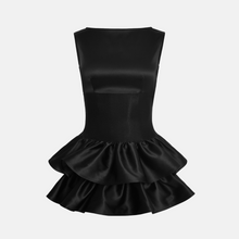 OW Collection CARISSA Mini Dress Dress 121 - Black