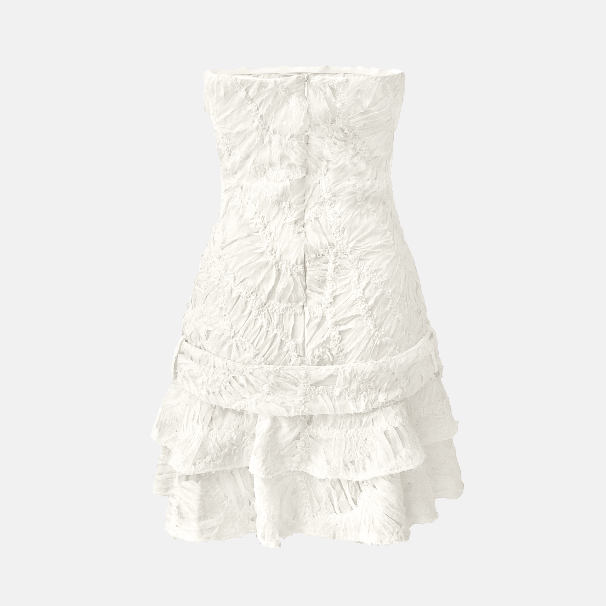 OW Collection CASSIDY Mini Dress Dress 059 - OW White