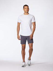 Mens | AO Slim-Fit Versaknit Hybrid Short | Cast Iron