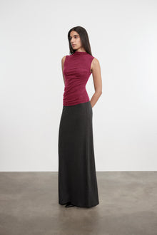 Cashmere Sleeveless Twist Top | Barolo