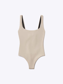 Womens | Essential Form-Fitting Bodysuit | Clay