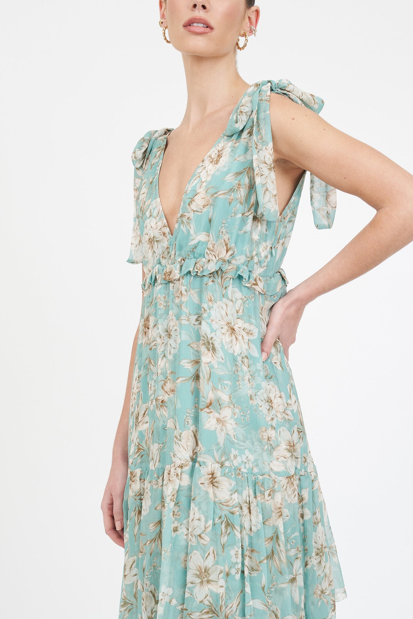 Alexa Dress | Turquoise Magnolia