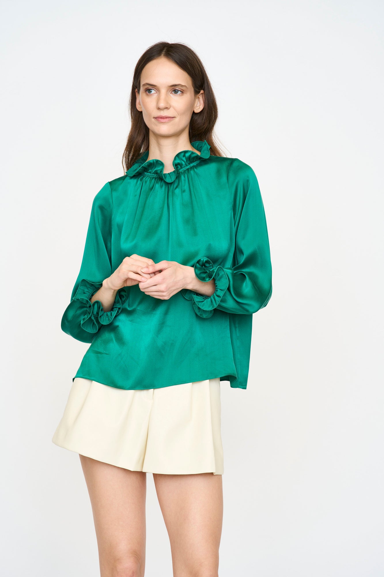 Lulu Blouse | Emerald