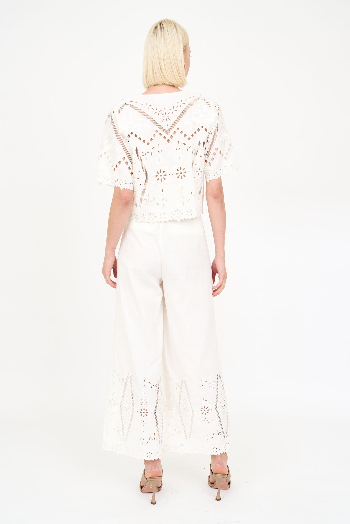 Dylan Pant | Blanc Embroidery