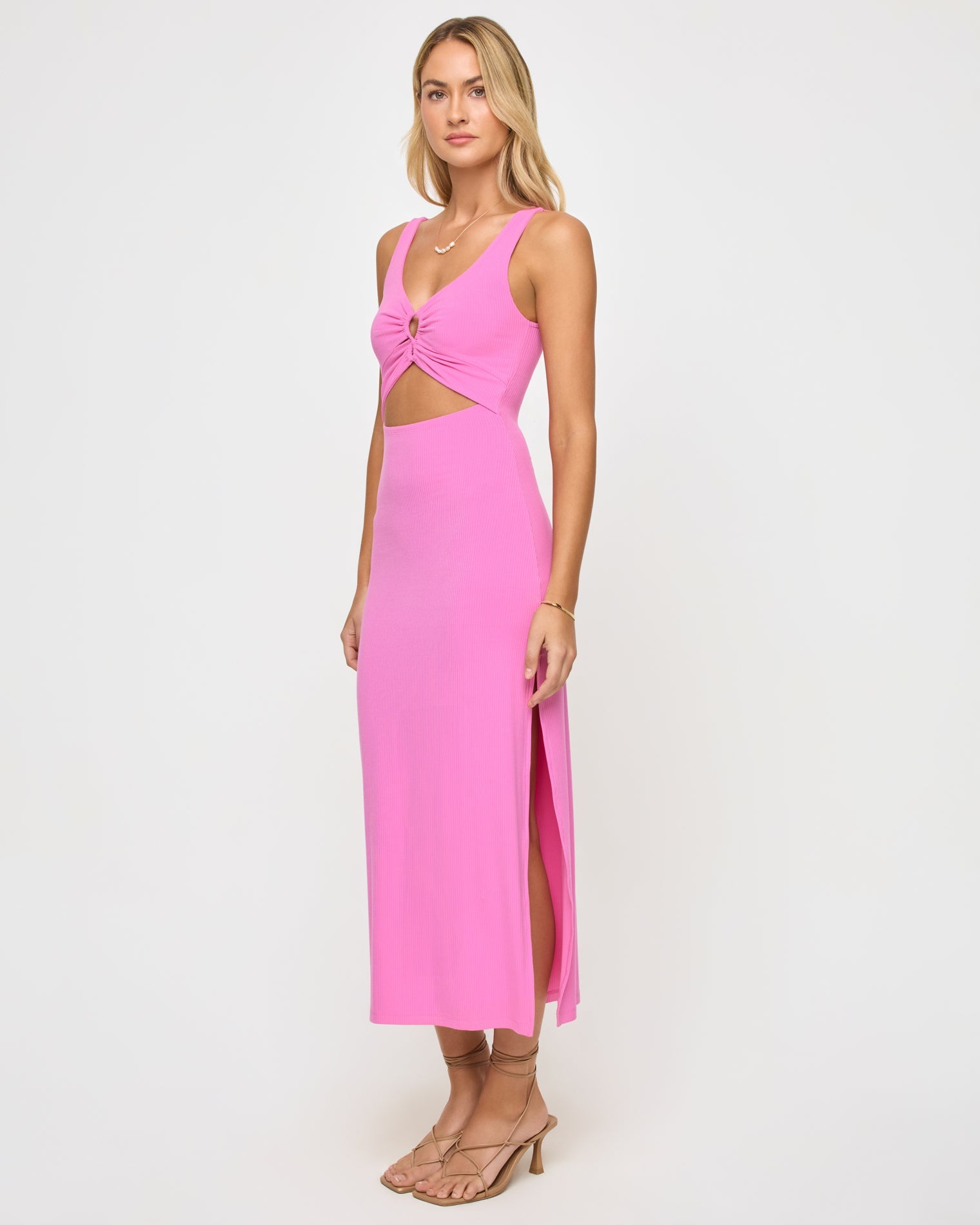 Camille Dress | Hottest Pink