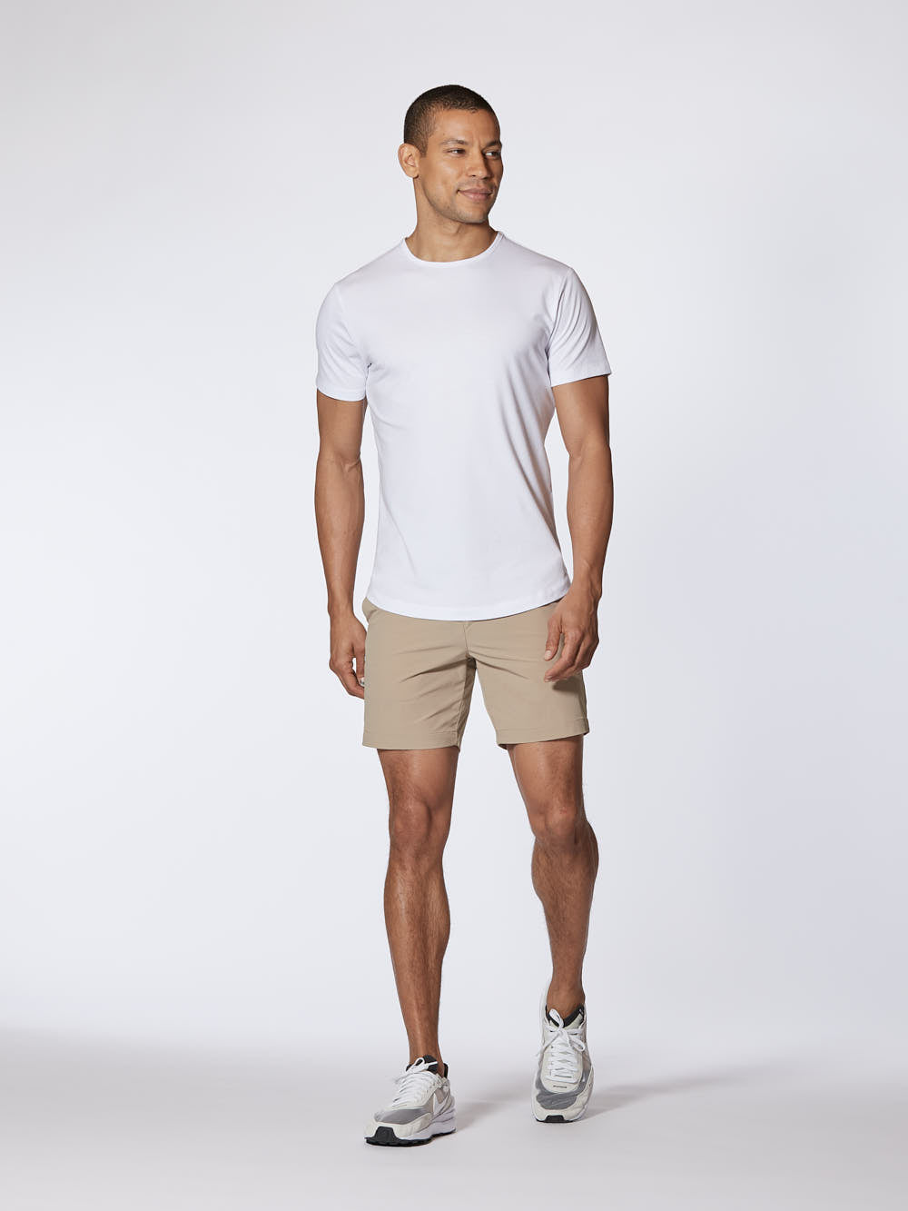 Mens | AO Slim-Fit Versaknit Hybrid Hybrid Short | Coast