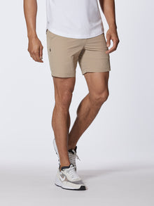 Mens | AO Slim-Fit Versaknit Hybrid Hybrid Short | Coast