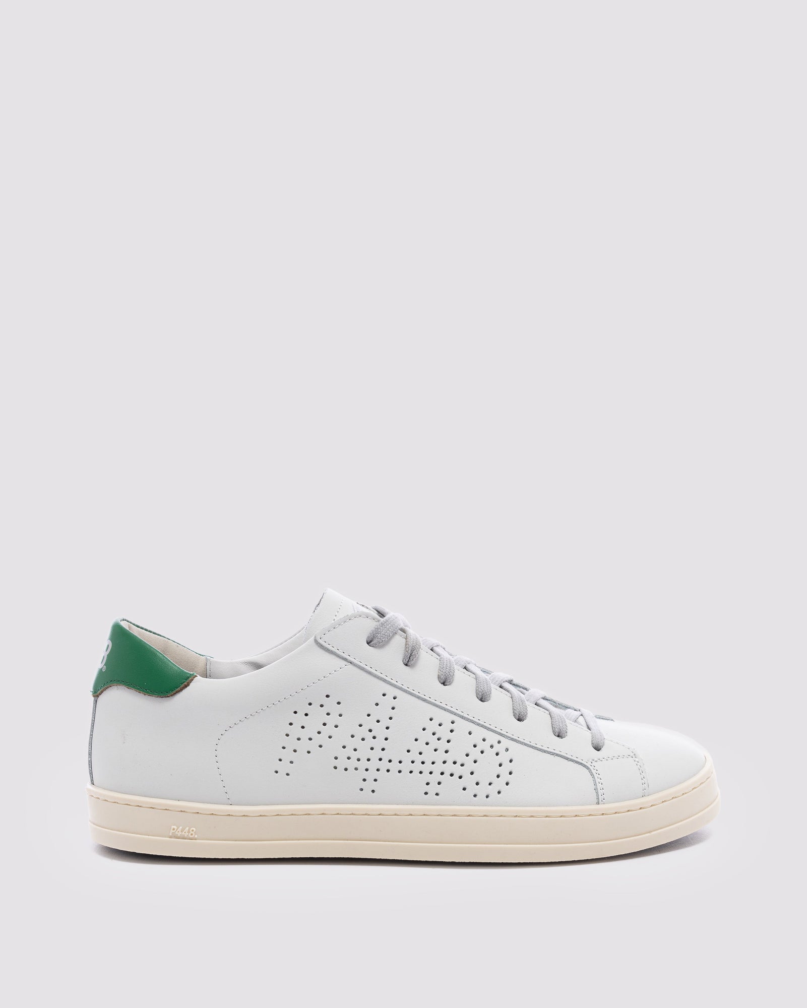 Men | John Sneaker | White/Green