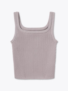 Womens | Coreflex Form-Fitting Tank | Concrete