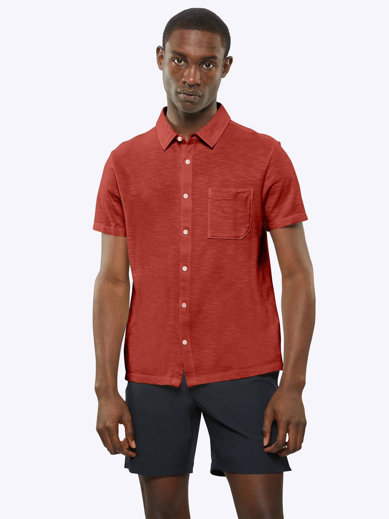 Riva Slub Button Up | Corten Classic-Fit