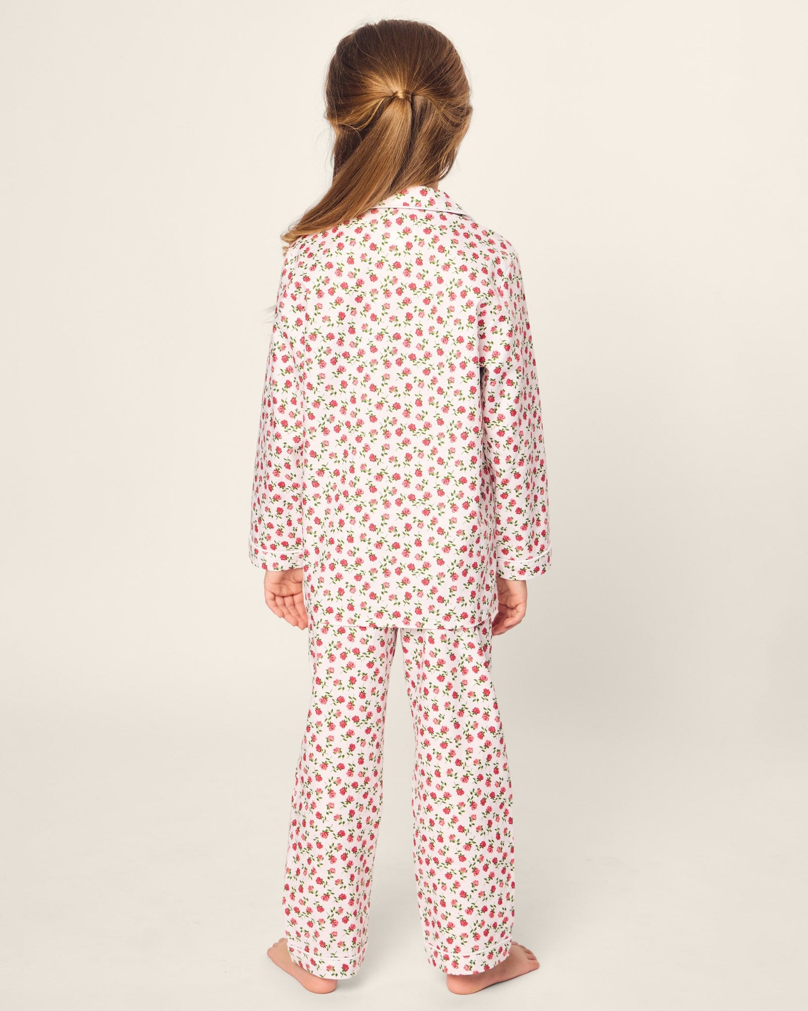 Kid's Twill Pajama Set in Petite Petals in Petite Petals#Color_Petite Petals