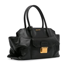 Miu Miu Pre-Owned Vitello Soft Tote | Women | Black