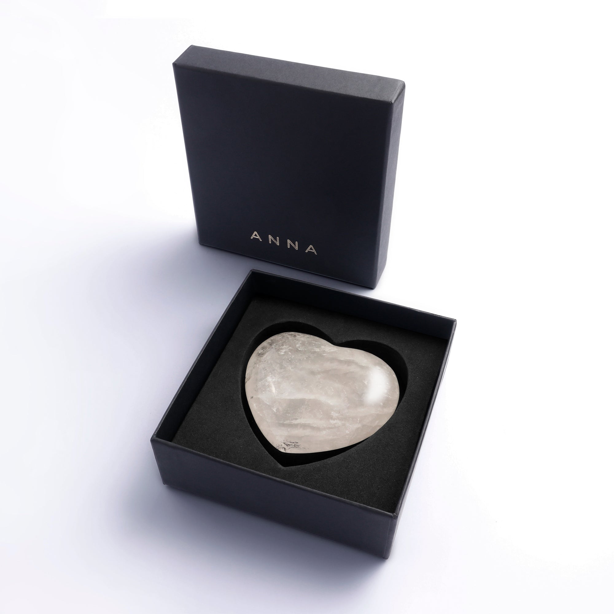 Cuore Heart | Clear/White | Crystal