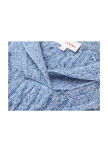 Cable Knit Pullover | Blue