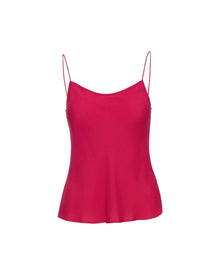 Camisole in Double Georgette | Fuchsia