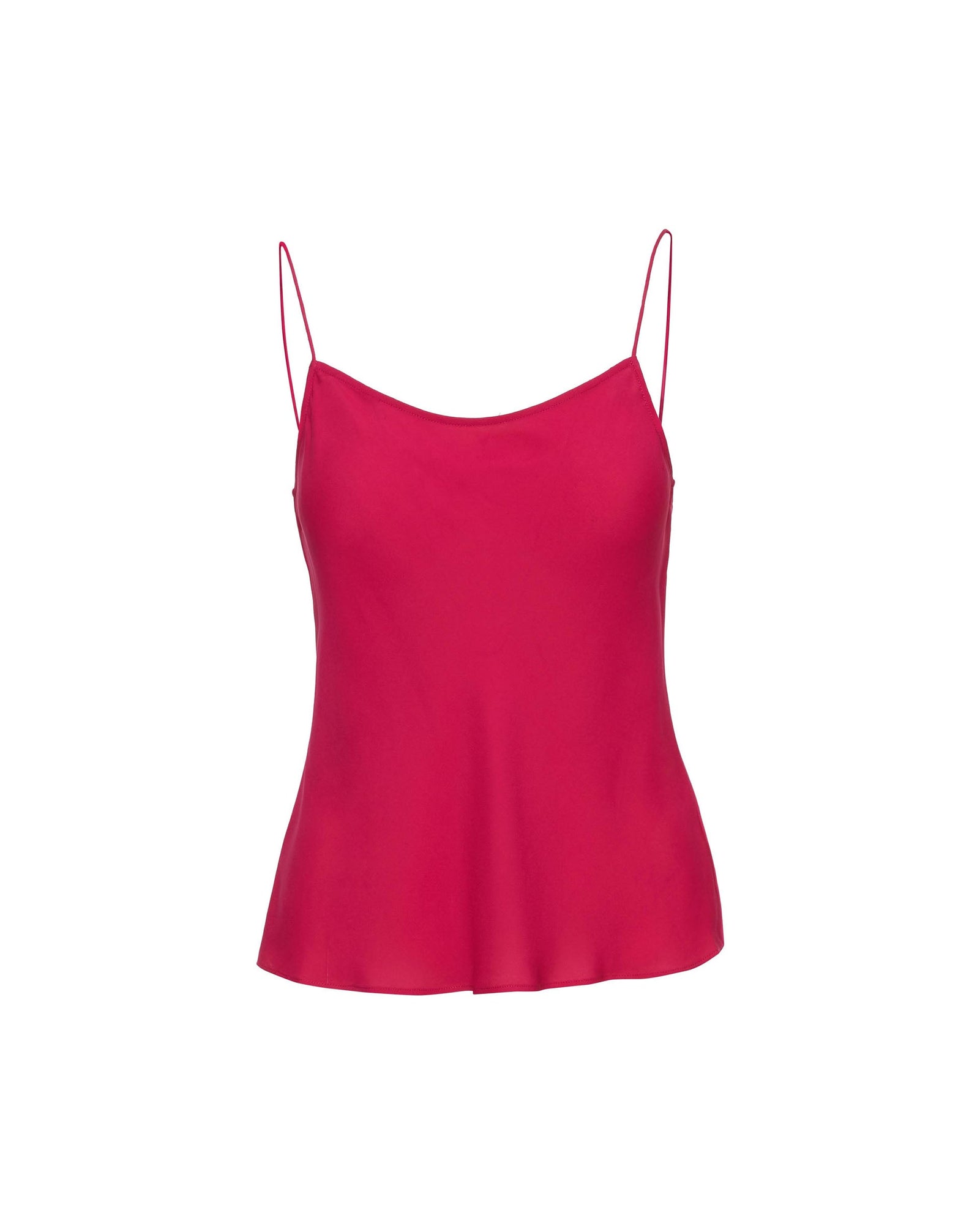 Camisole in Double Georgette | Fuchsia