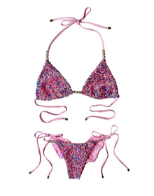 Capri Triangle Top | Pink