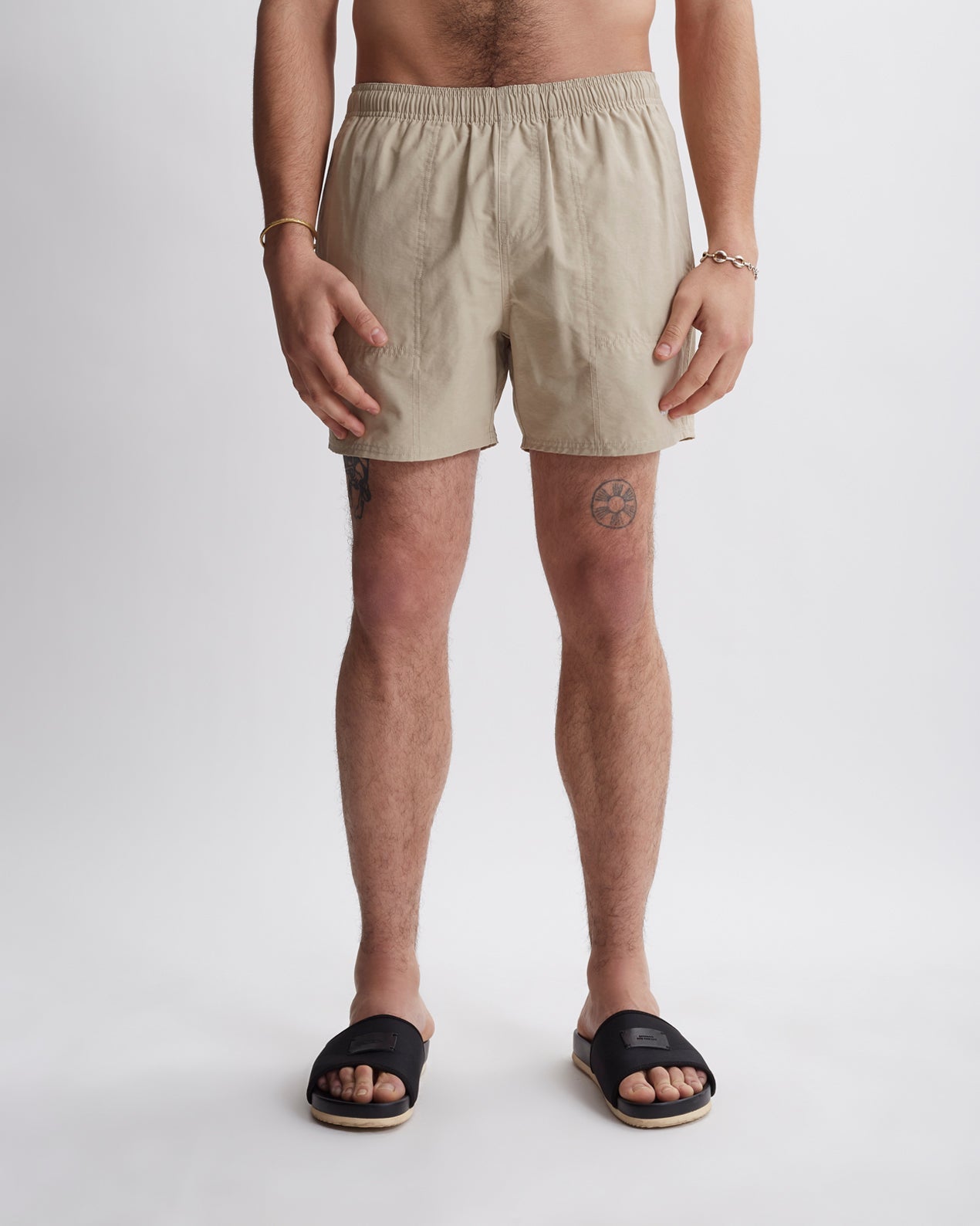 Classic Khaki | Talley Swim Short