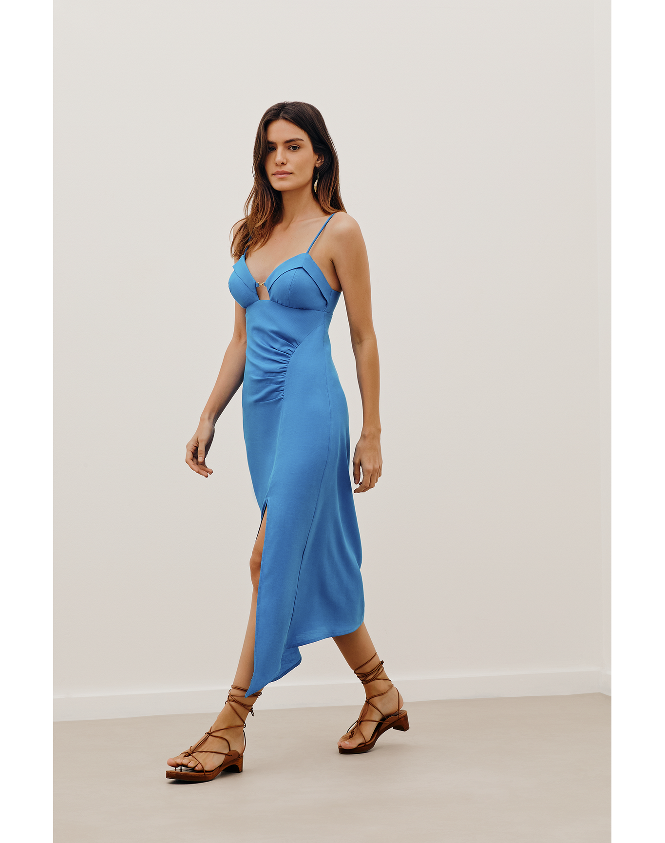 Carrie Midi Dress | Pacific