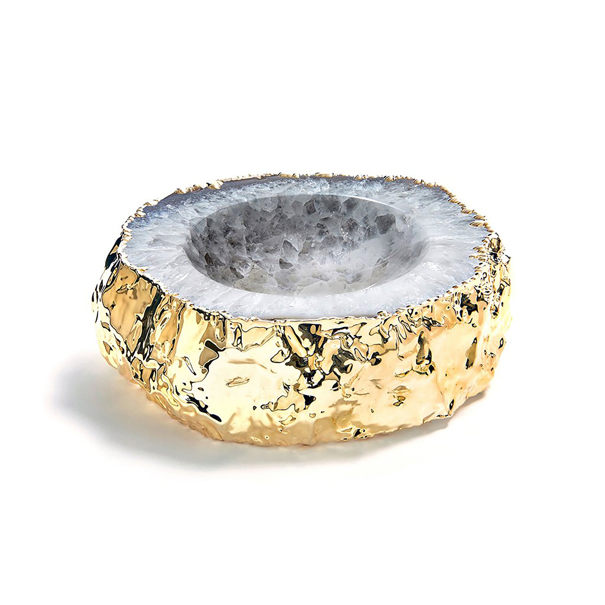 Cascita Bowl | Agate & Gold | Single