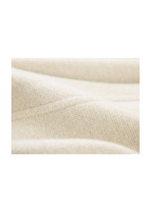 Cashmere Wide-Leg Pant | Beige