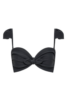 Cabana Bikini Top | Charcoal