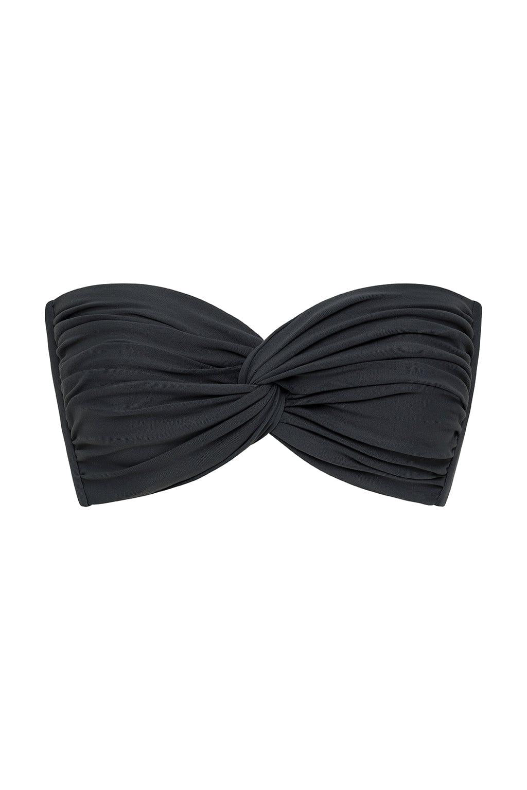 Turban Bikini Top | Charcoal