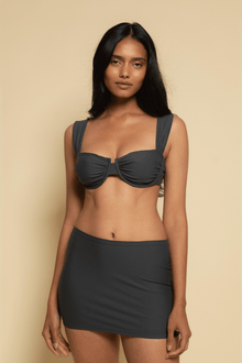 Micro Skirt | Charcoal