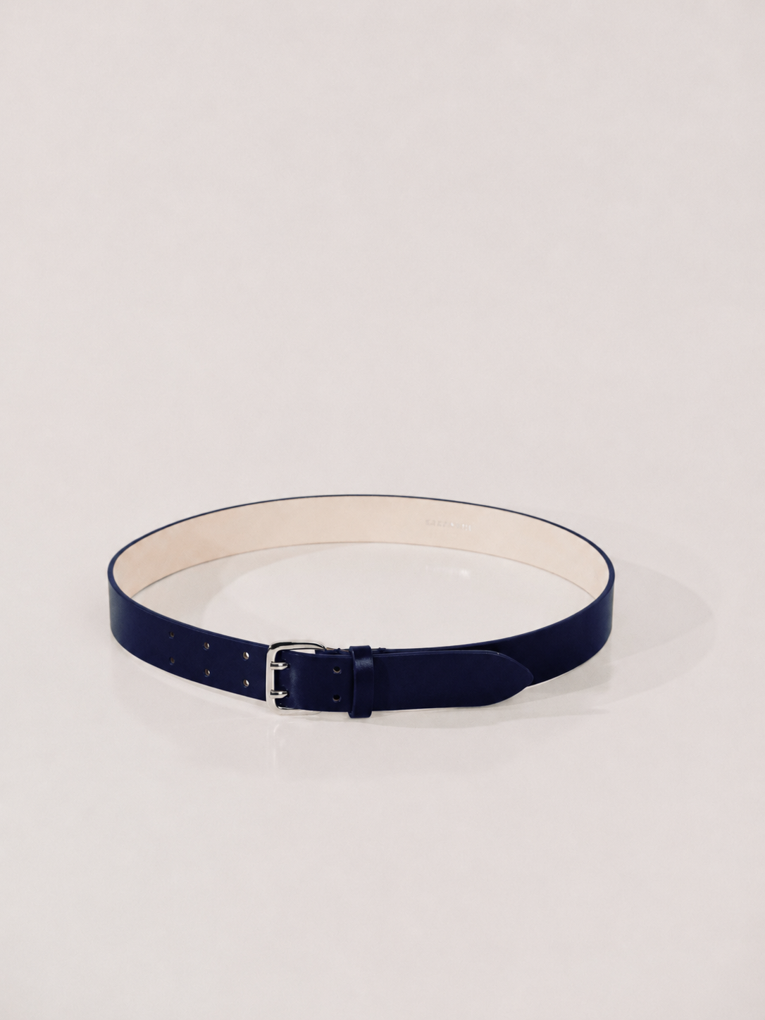 Mini Hutch Deep Belt | Navy & Silver