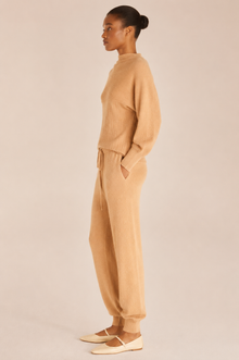 Mix Rib Pant | Honey