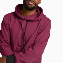 Chilluxe Brushed Fleece Hoodie | Burgundy