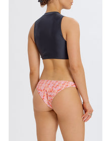 Cinched Front Bikini Top | Black