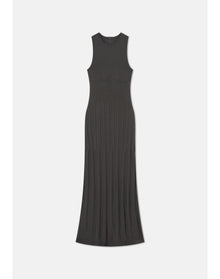 Clara | Knitted Maxi Dress | Storm