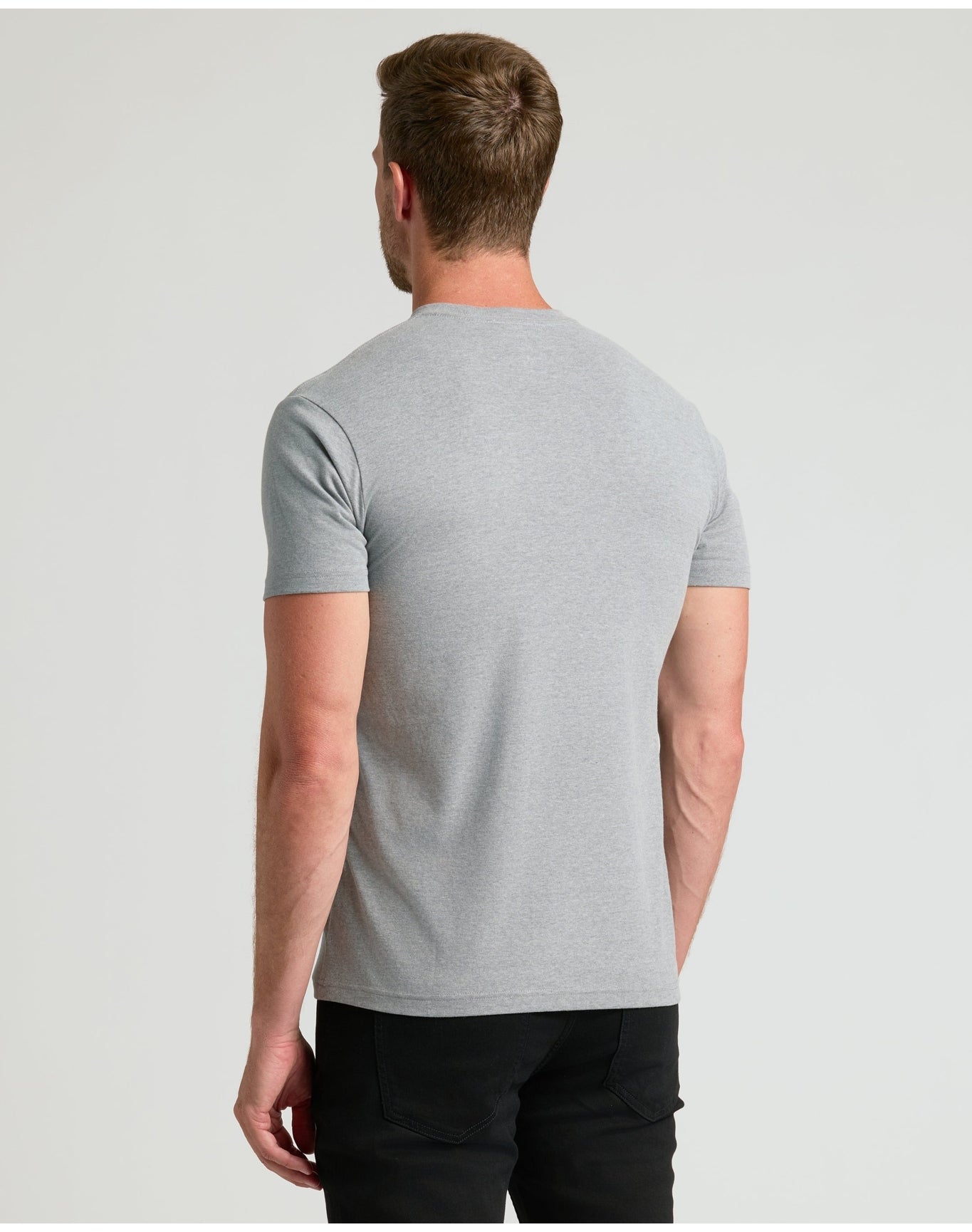 Classic Crew Neck | Heather Gray