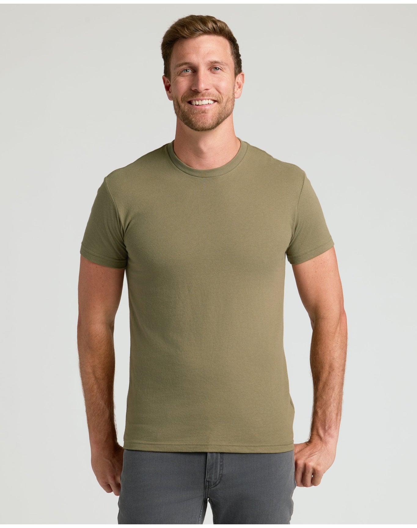 Classic Crew Neck | Military Green